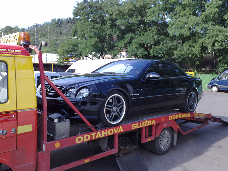 Převoz vozidla odtahovou službou