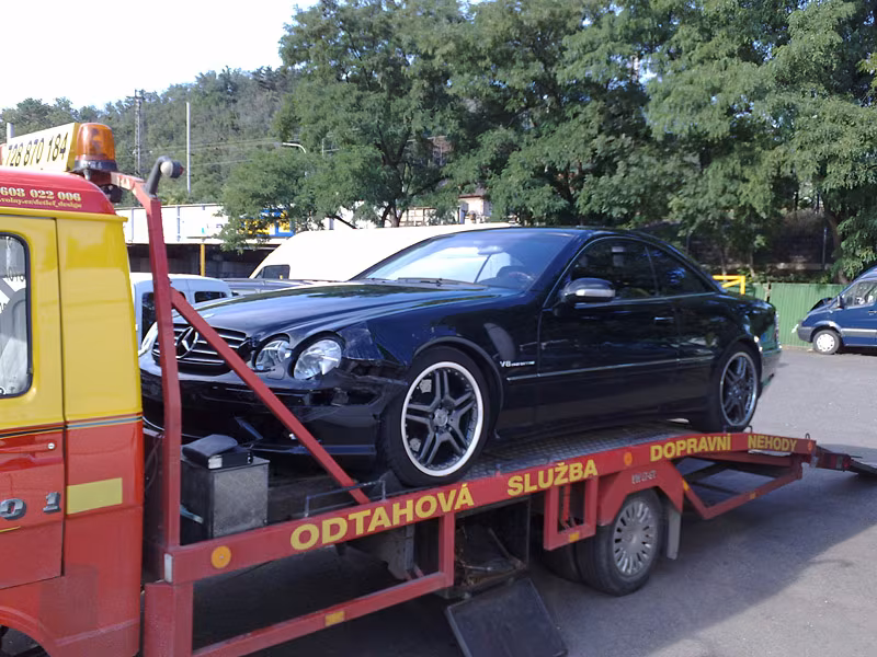 Převoz vozidla odtahovou službou